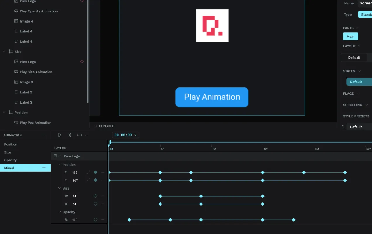 Animation Examples screenshot 1