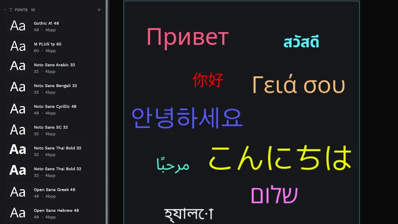 Working with fonts thumbnail