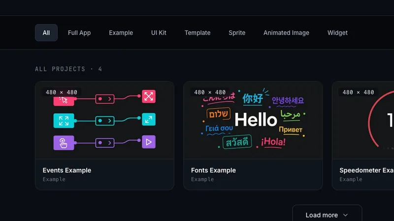 How to use PicoPixel templates, UI kits, and full apps thumbnail