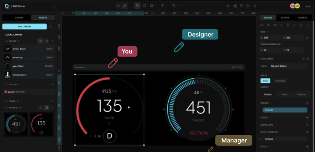 PicoPixel visual design canvas